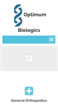 Mobile Screenshot of optimumbiologics.com